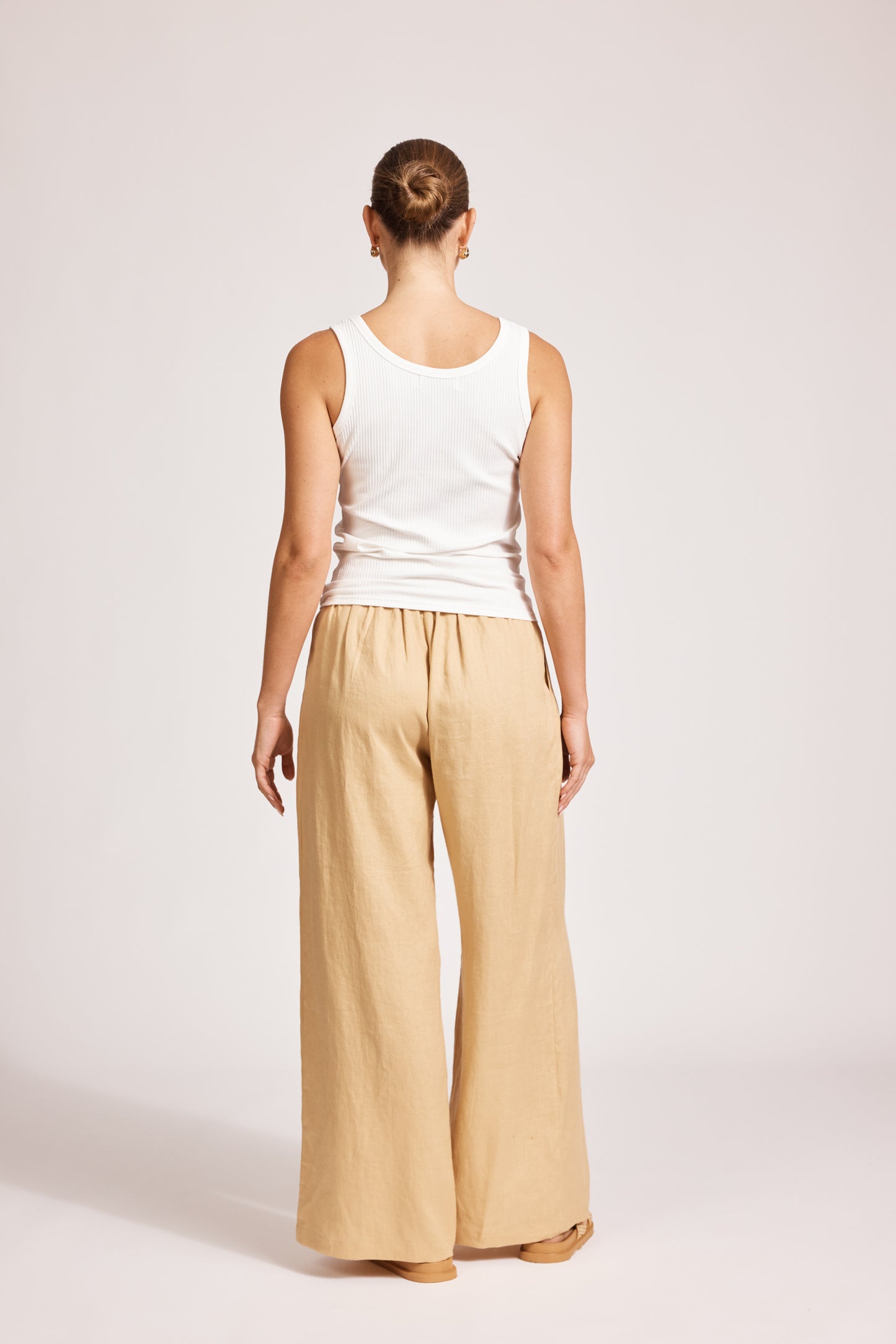 Eb & Ive - Miramar Palazzo Pant - Camel