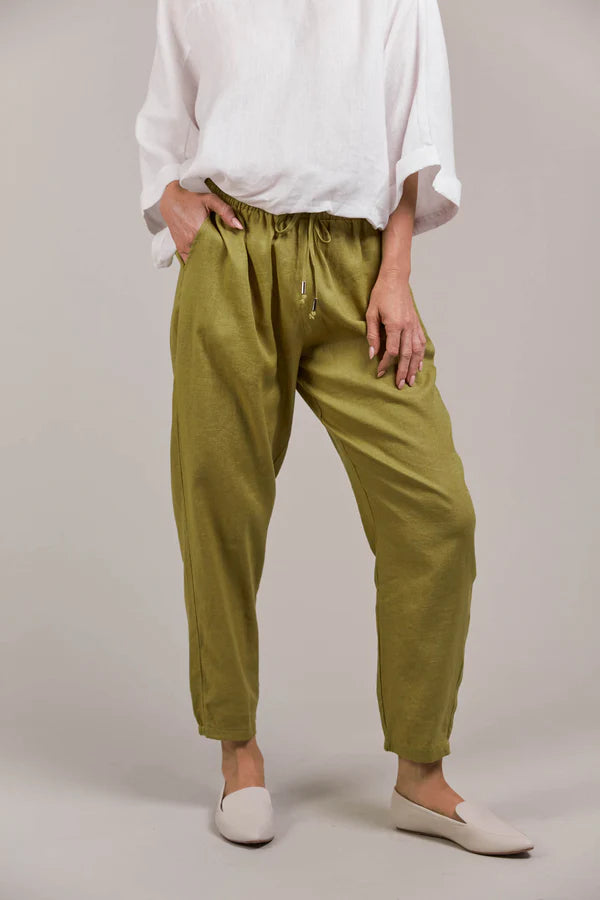 Eb & Ive - Laax Relaxed Pant - Chartreuse