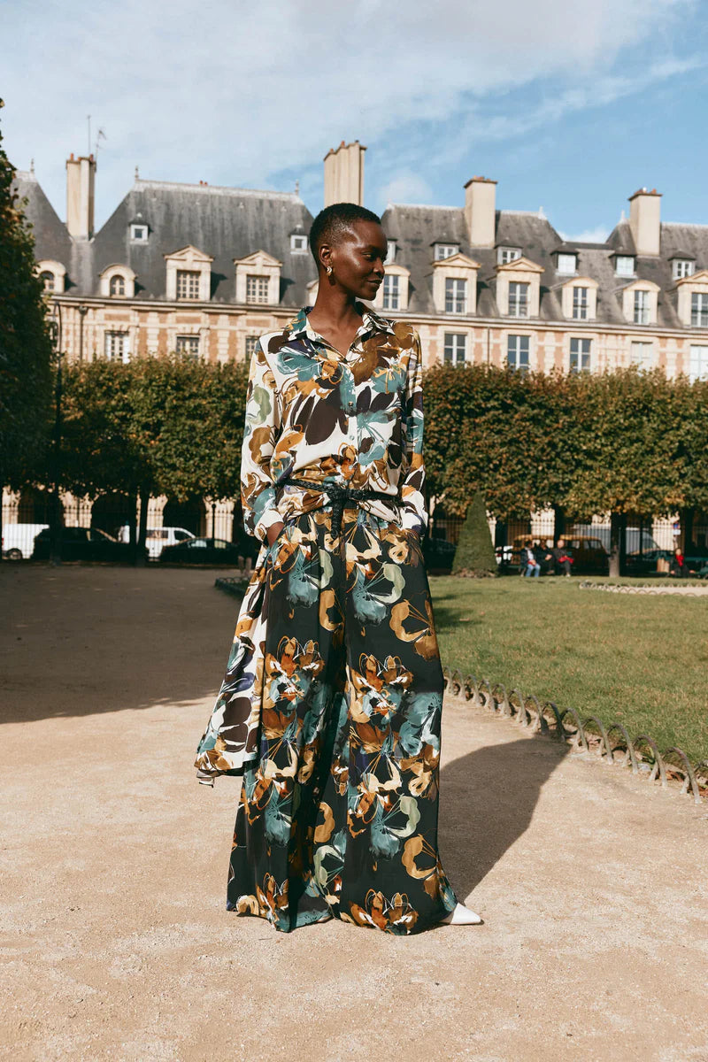 Eb & Ive - Elsie Shirt Dress - Botanical Tusk