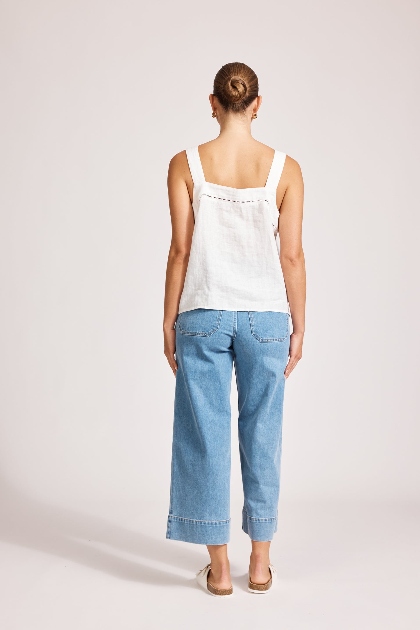 Eb & Ive - Miramar Tank - White