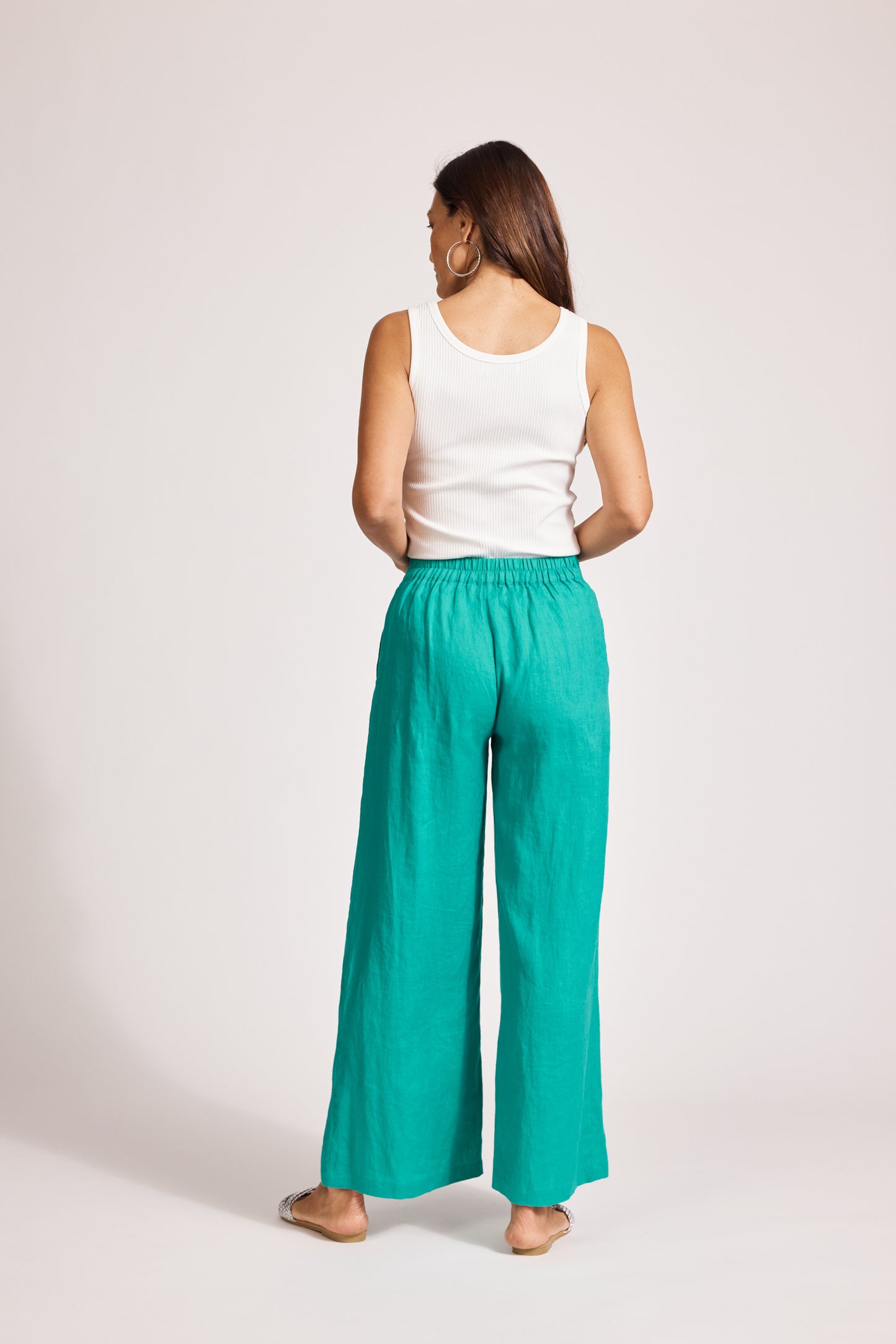 Eb & Ive - Miramar Palazzo Pant - Lagoon