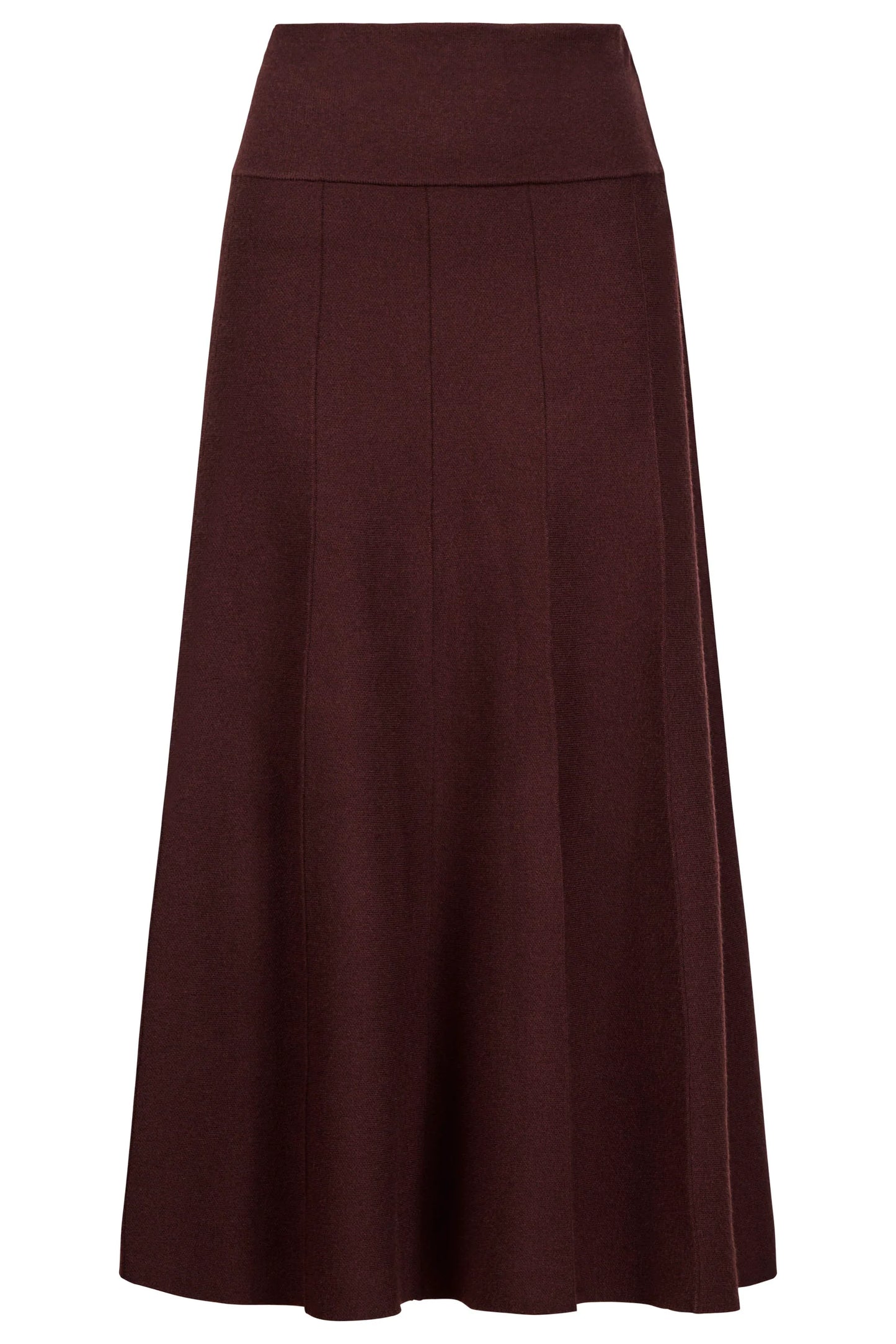 EB+IVE - Zala Knit Skirt - Mahogany