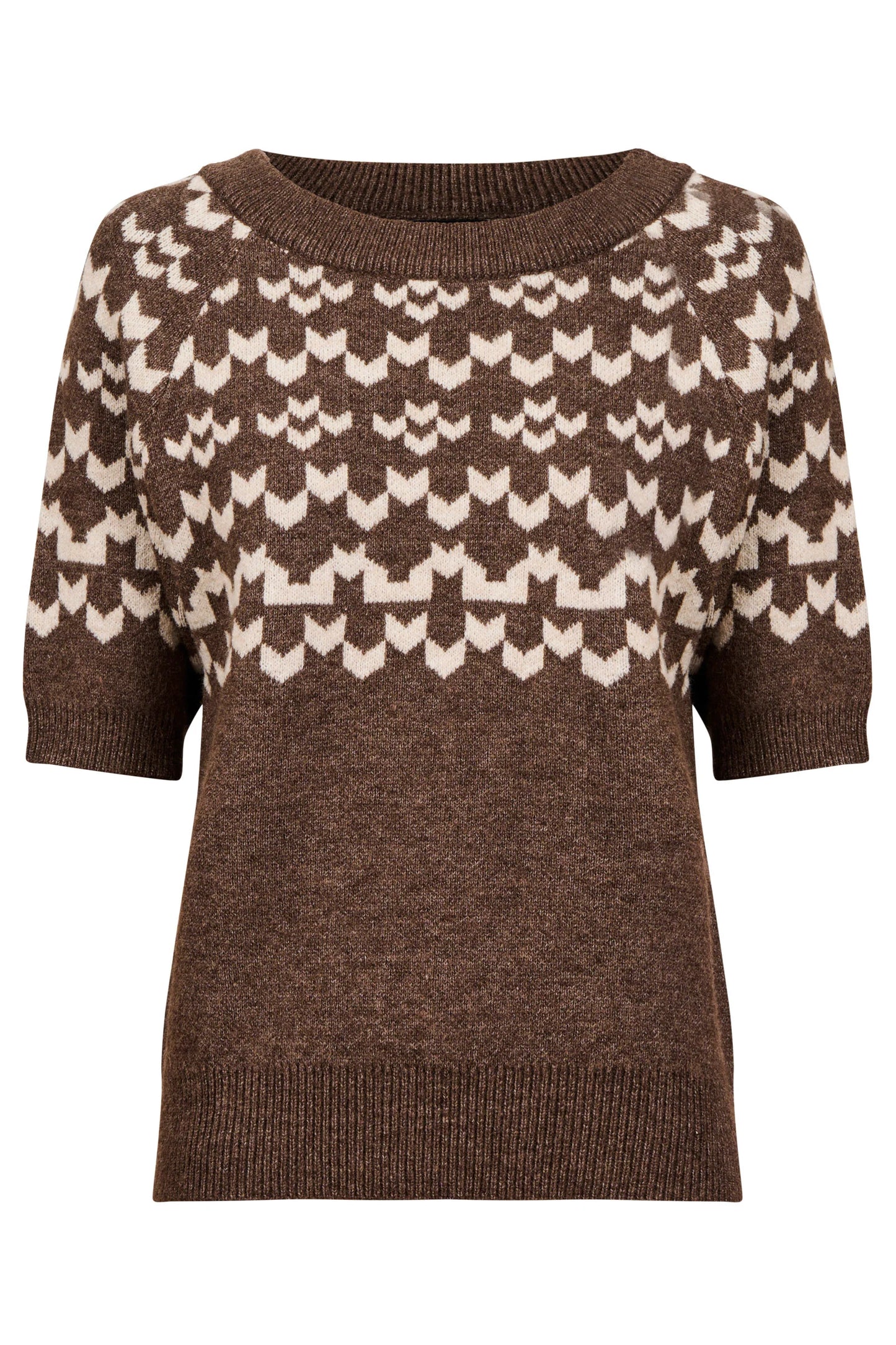 EB+IVE - Maasai Knit Top - Cocoa/Dune