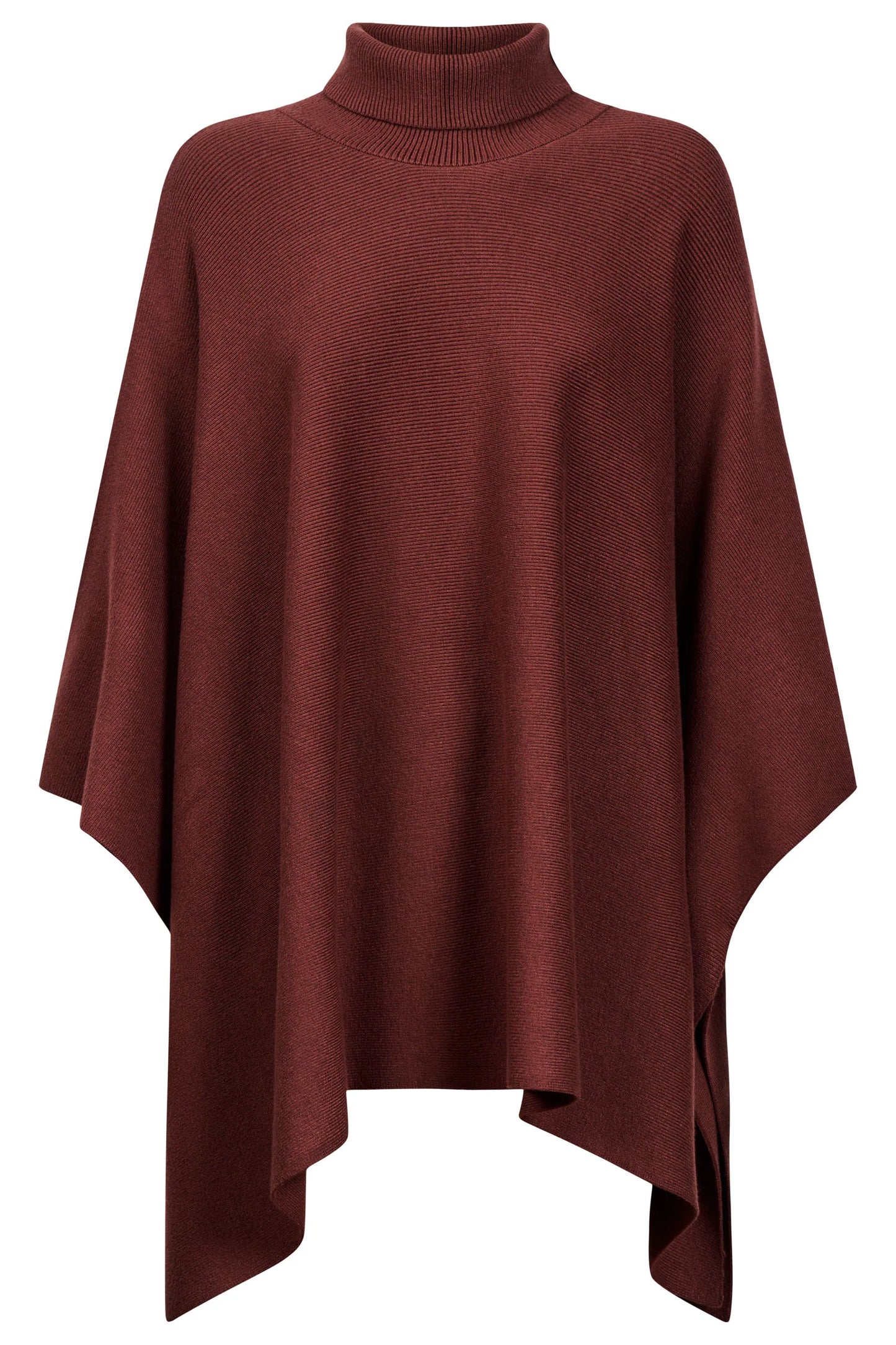 EB+IVE - Samira Poncho - Mahogany