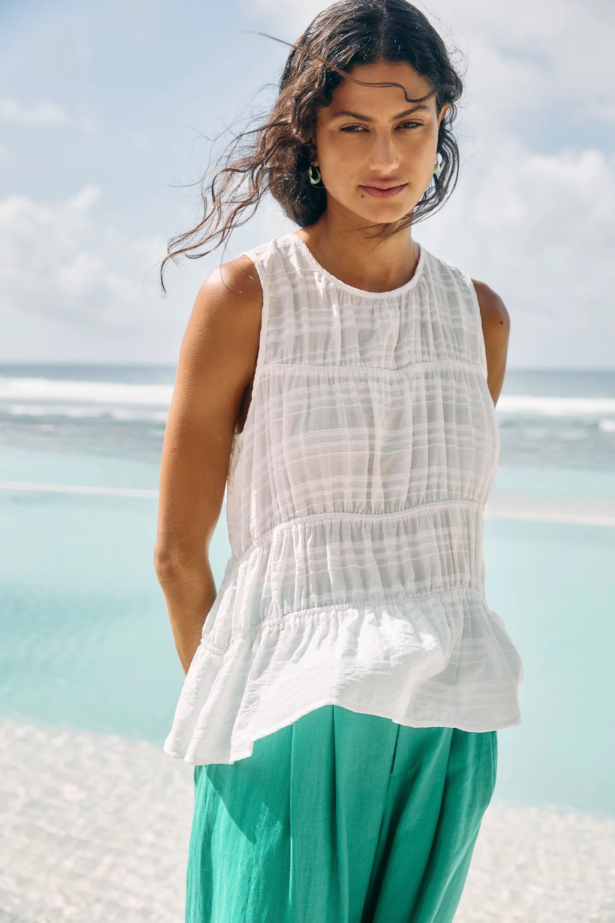 EB+IVE - Sovana Tank - White