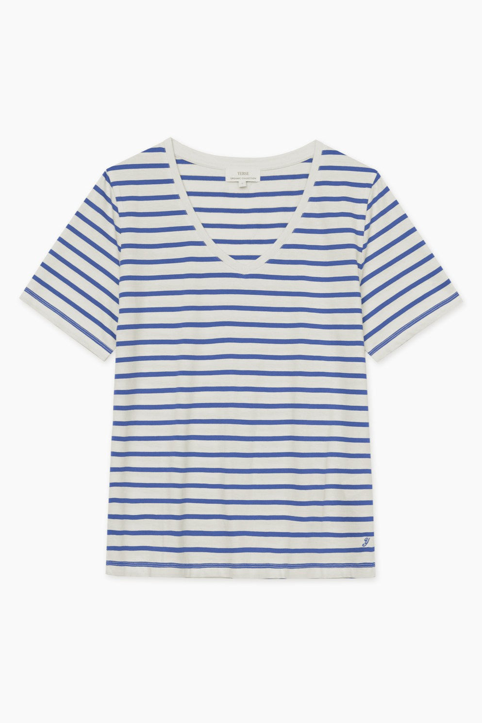 YERSE - Royal Blue V-Neck Tee
