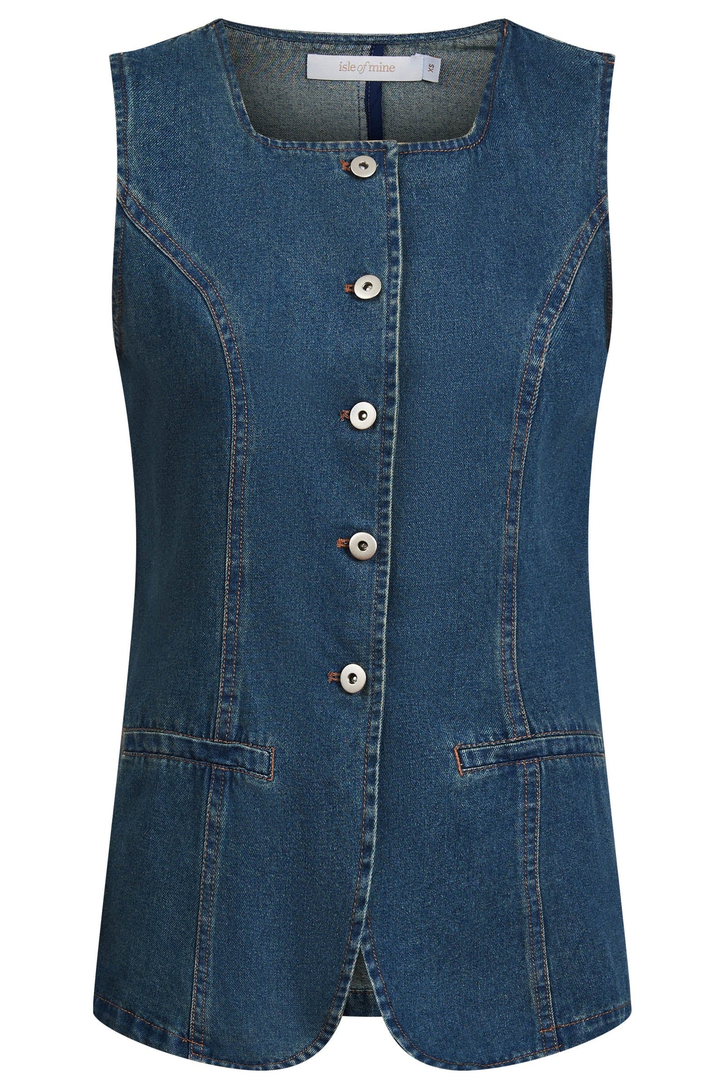 Isle Of Mine - Sofie Denim Vest - Drift