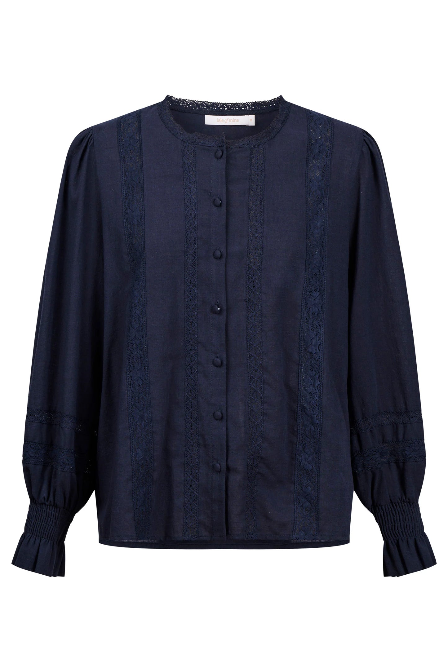 ISLE OF MINE - Maeve Shirt - Navy