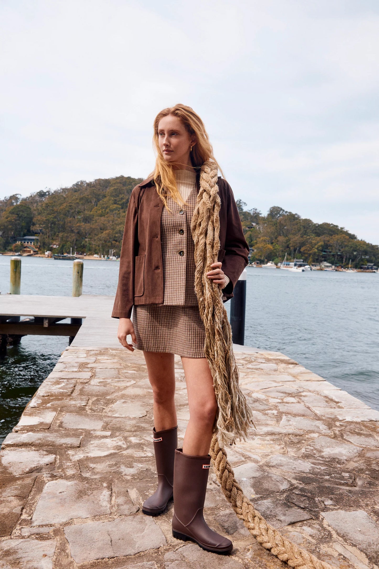 ISLE OF MINE - Cassidy Vest - Taupe