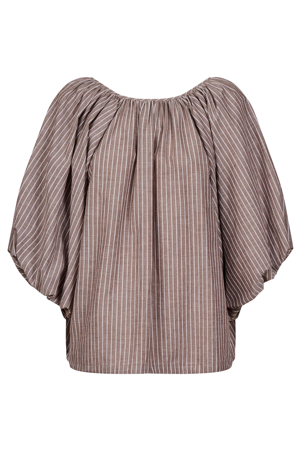 ISLE OF MINE - Lyndell Drawstring Top - Taupe