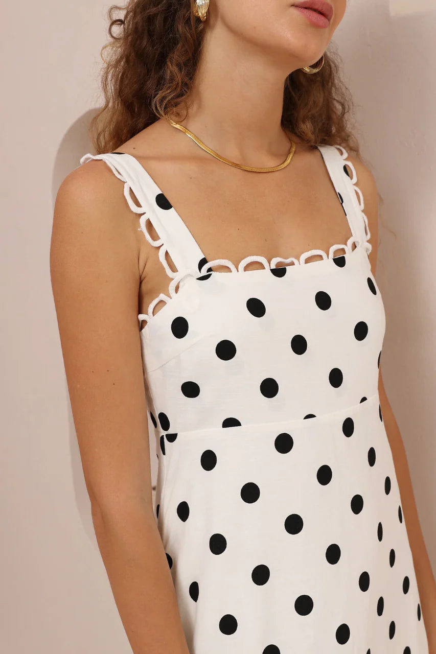 Eloise Maxi Dress - Polka