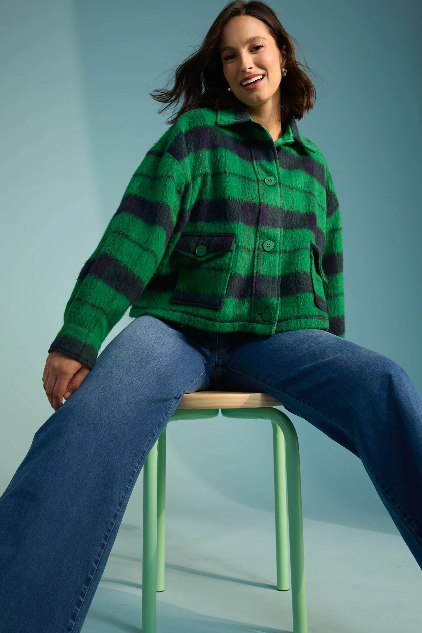 Haven - Daytona Crop Jacket - Oasis