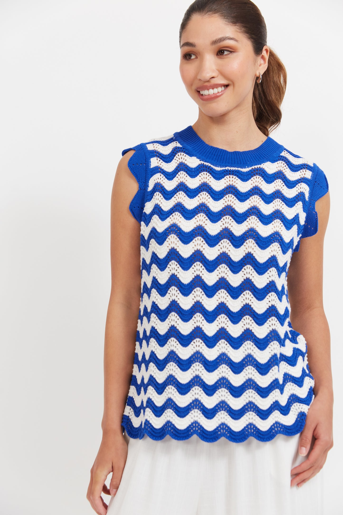 Haven - Jamaica Knit Top - Azul