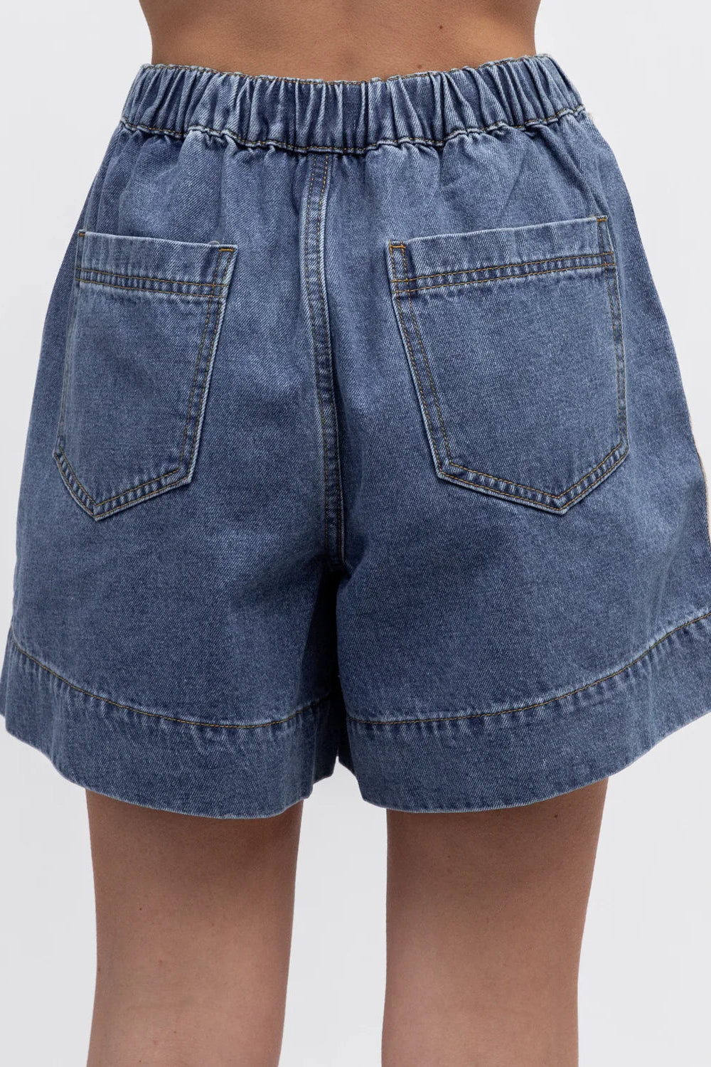 Sporty Chic Side Stripe Shorts