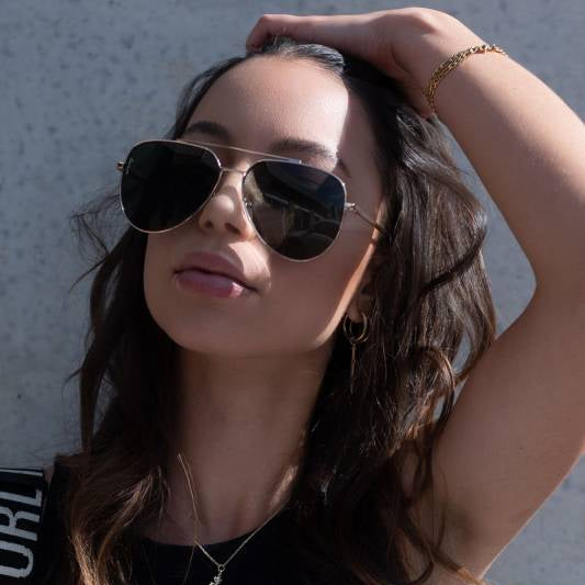 Otra Eyewear - Billie - Gold/Green