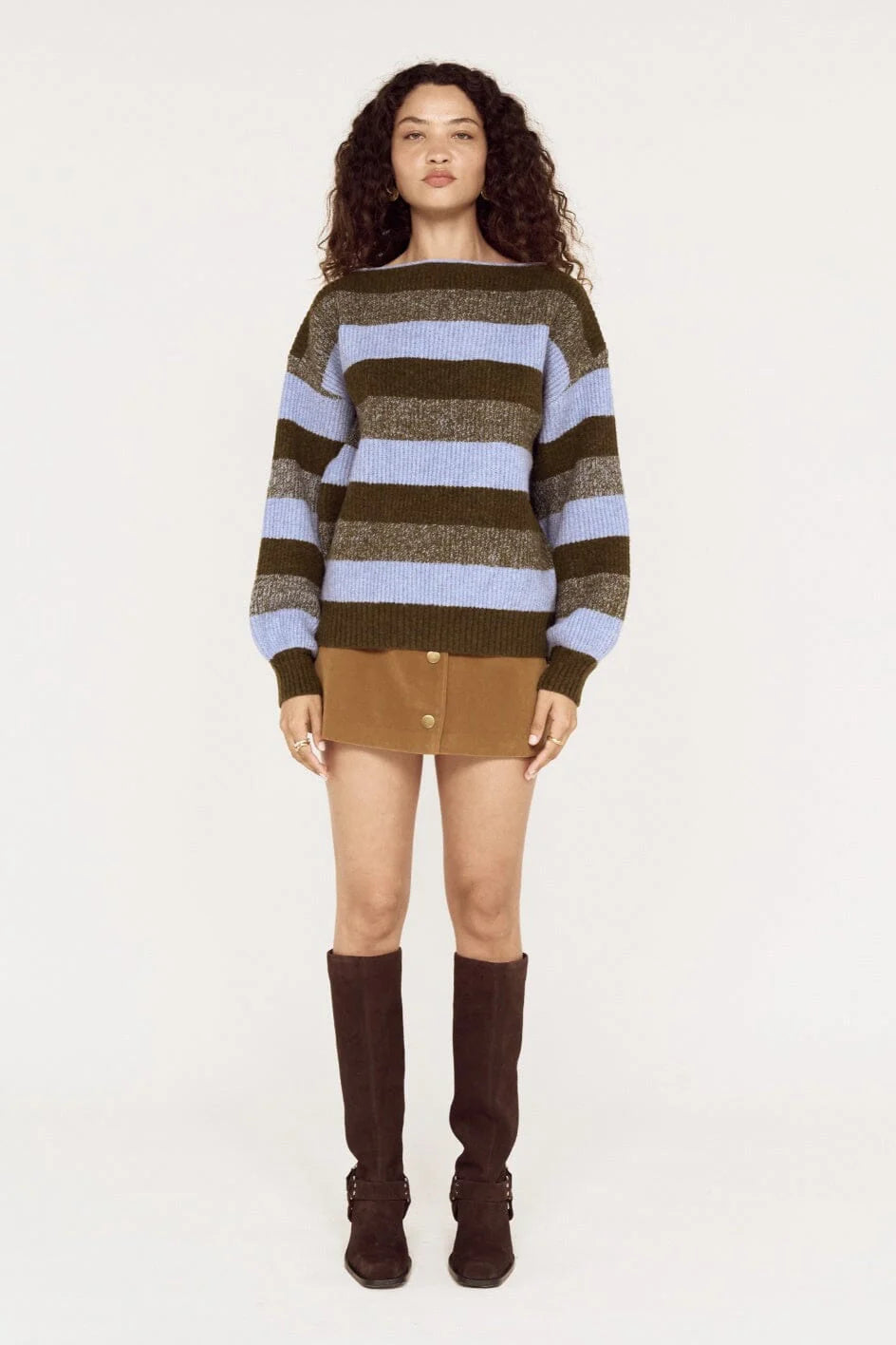 MINKPINK - Avia Boat Neck Knit