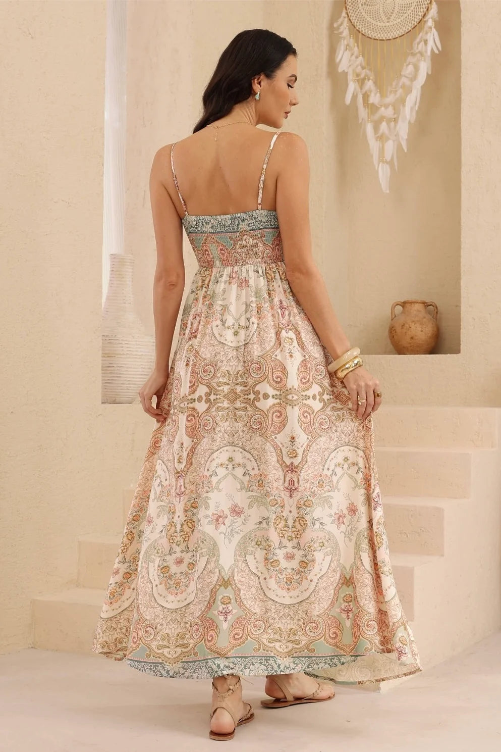 Bellini Maxi Dress - Vintage Paisley