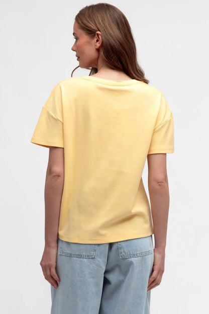 Easy Tuck Tee - Lemon