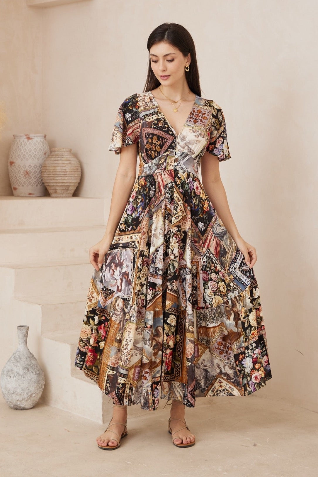 Melania Maxi Dress – Romey