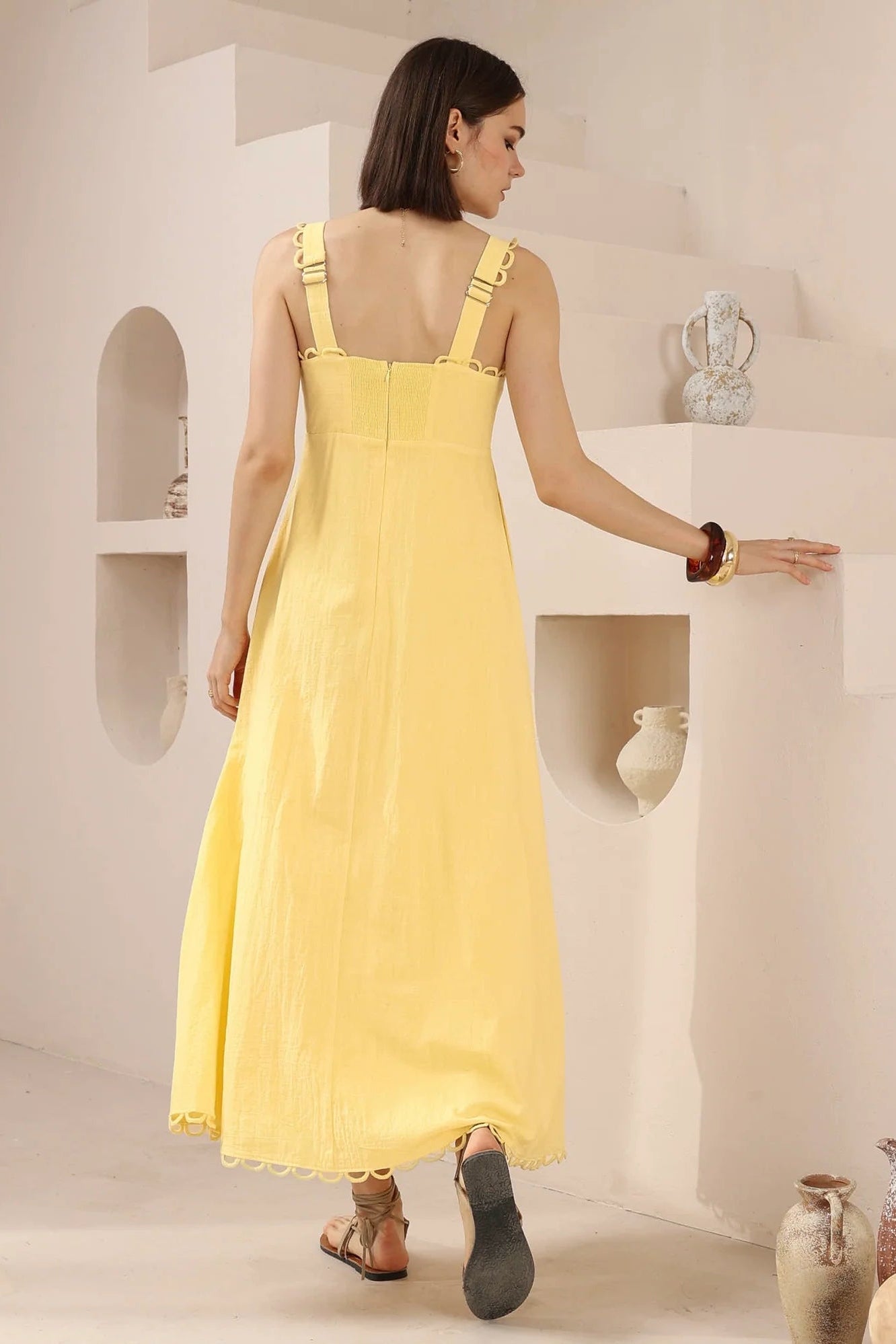 Eloise Maxi Dress - Lemoncello