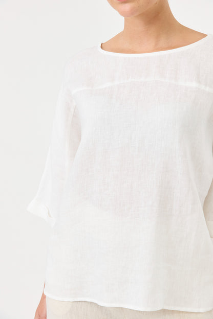 Eb & Ive - Studio Relaxed Top - Salt