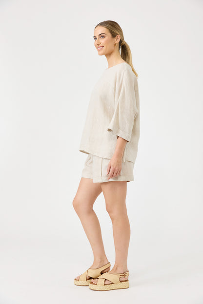 Eb & Ive - Studio Relaxed Top - Tusk