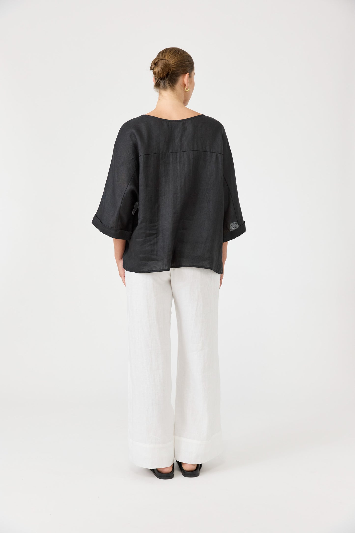 Eb & Ive - Studio Relaxed Top - Ebony