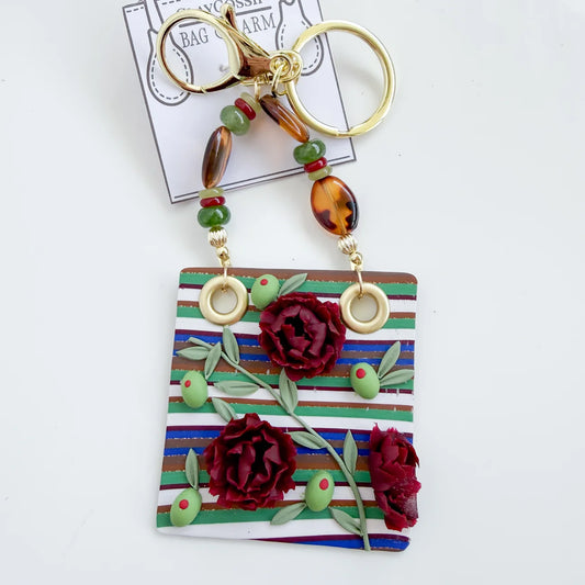 CLAY GOSSIP - Olive Bag Charm