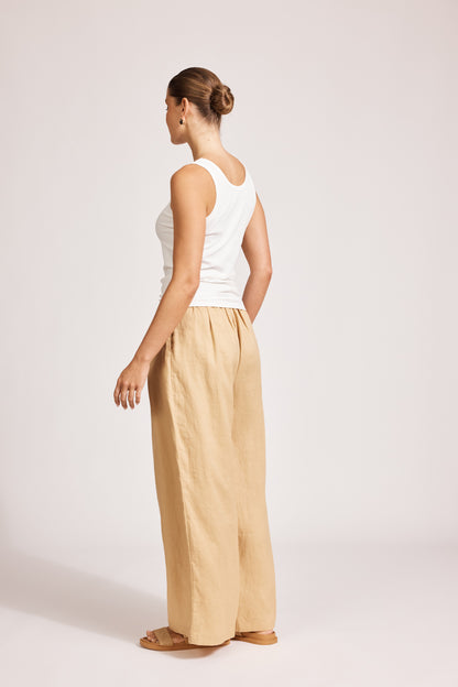 Eb & Ive - Miramar Palazzo Pant - Camel
