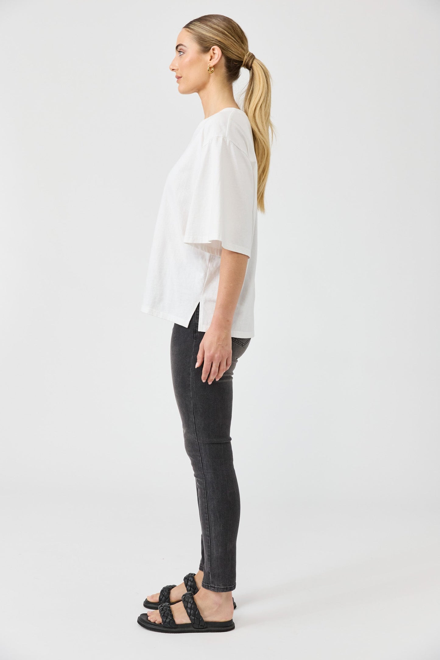 Eb & Ive - Studio T-shirt - Salt