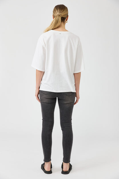 Eb & Ive - Studio T-shirt - Salt