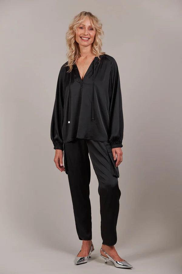 Eb & Ive - Ivy Blouse - Black