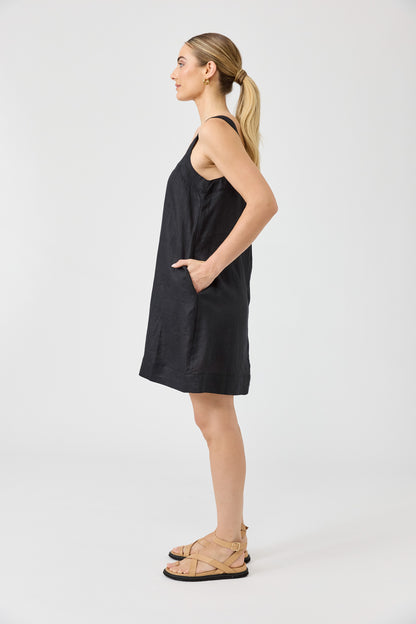 Eb & Ive - Studio Short Tank Dress - Black