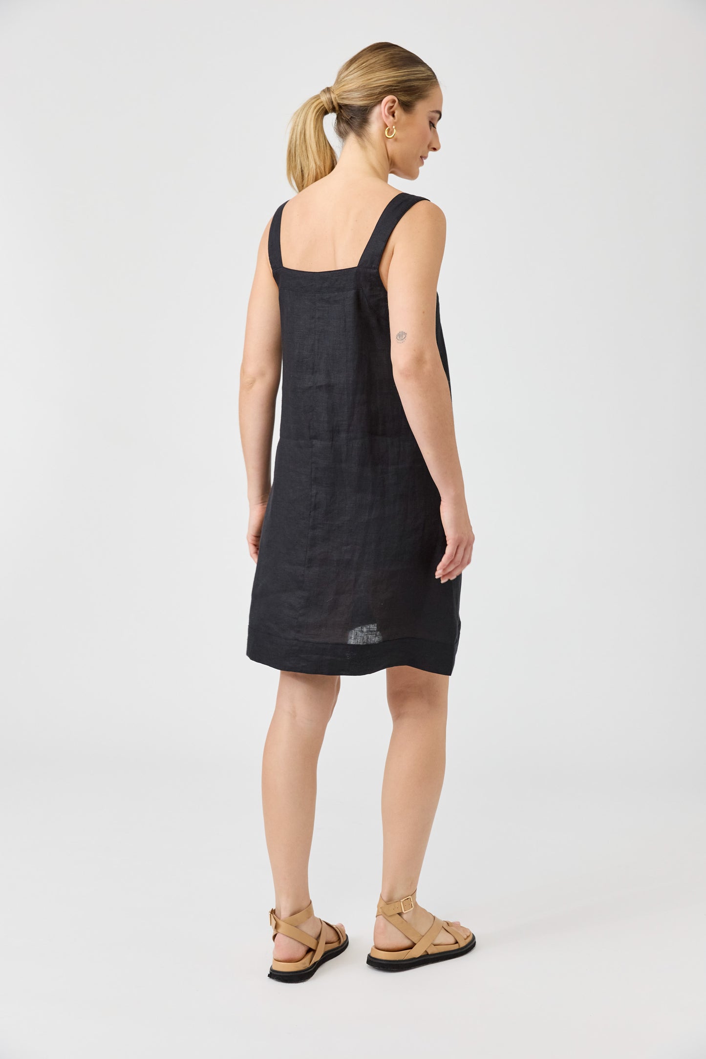 Eb & Ive - Studio Short Tank Dress - Black