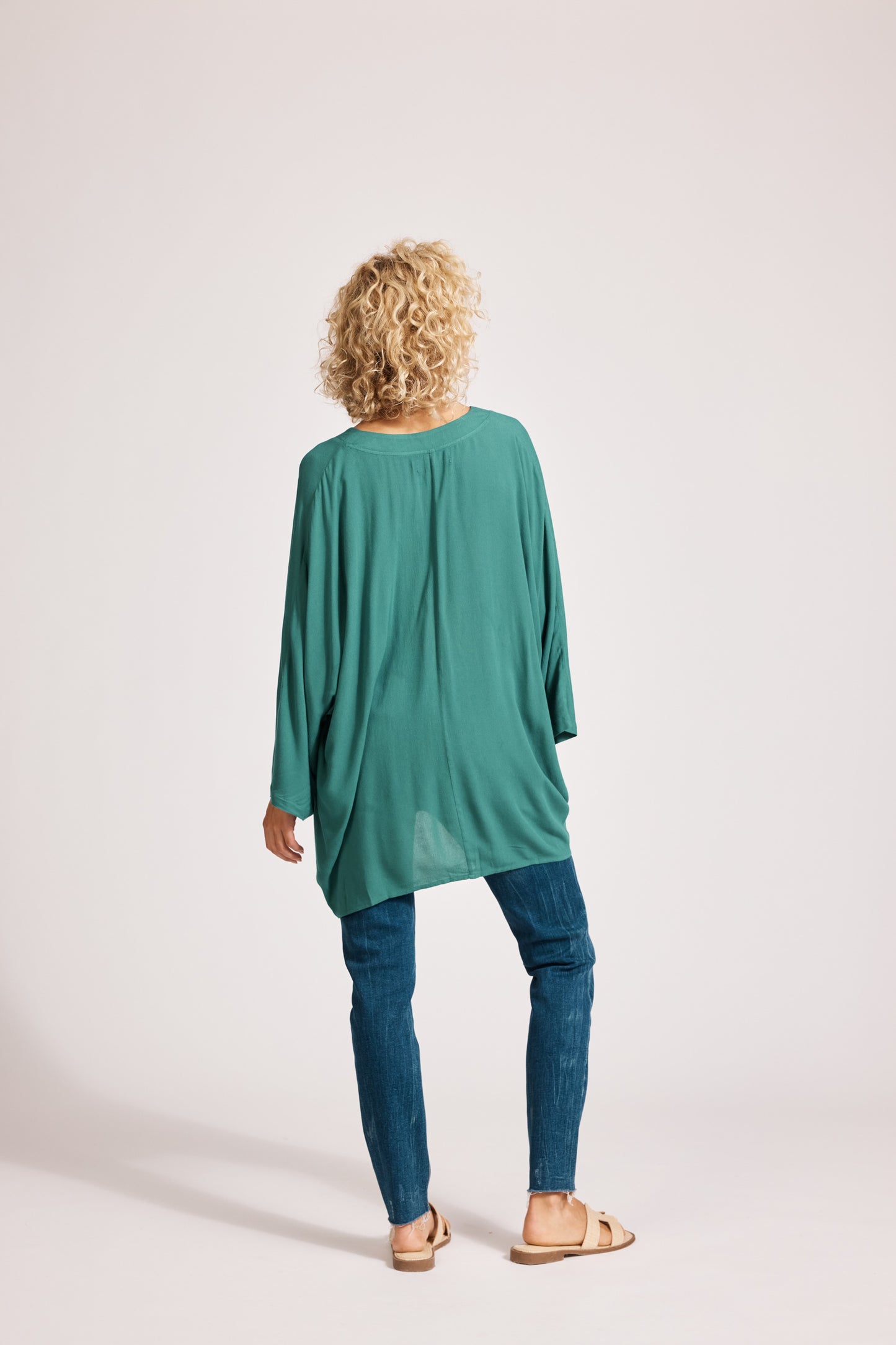 Eb & Ive - Alegria Twist Top - Lagoon