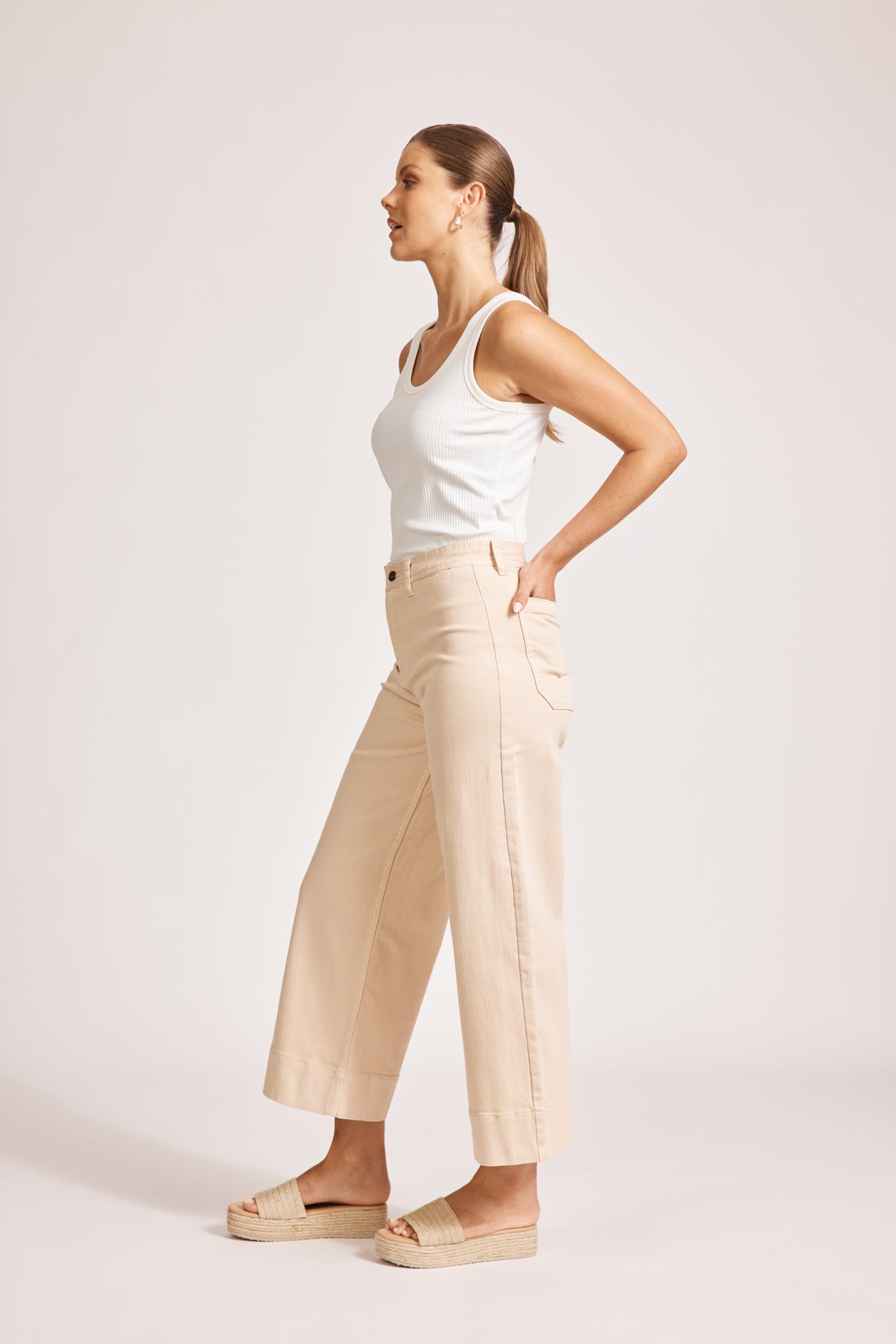 Eb & Ive - Del Re Denim - Clay