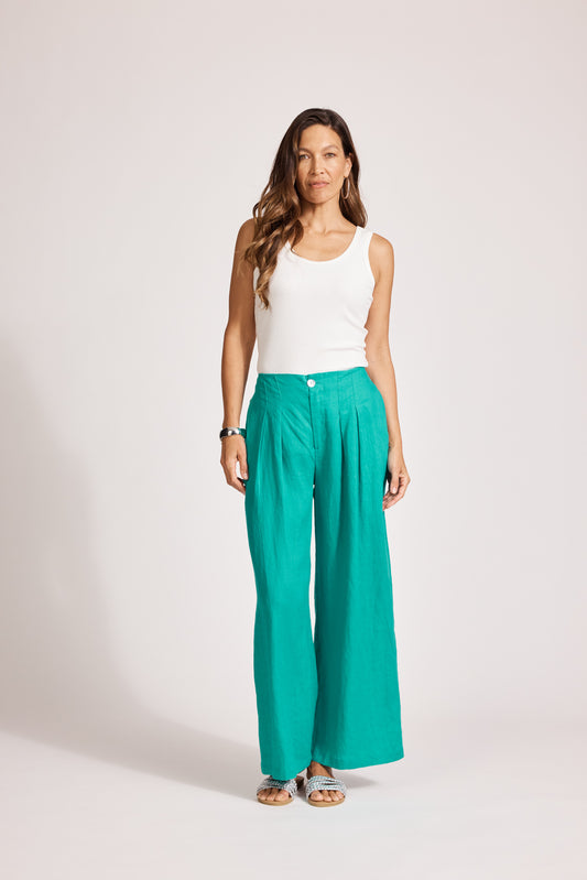 Eb & Ive - Miramar Palazzo Pant - Lagoon