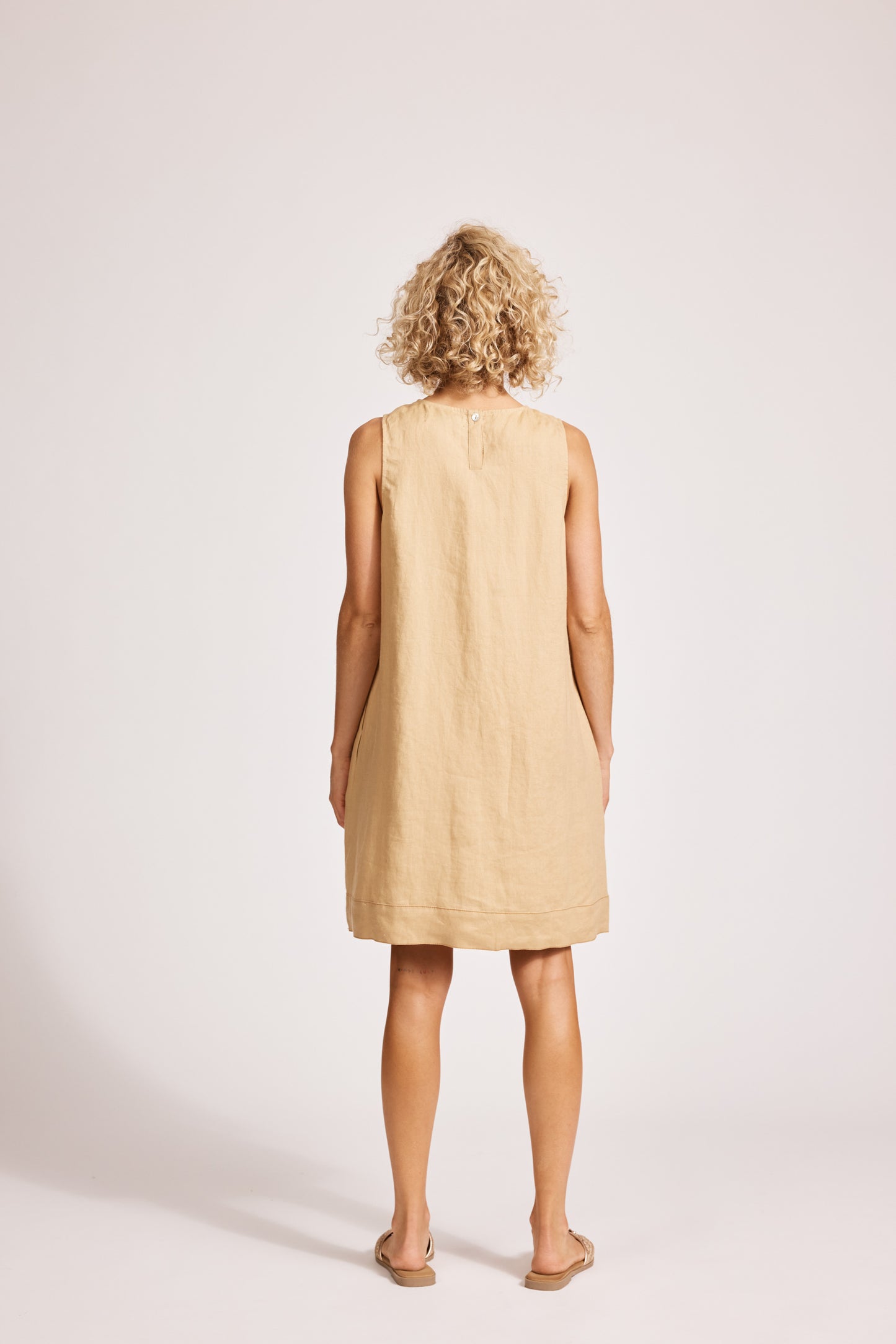 Eb & Ive - Miramar Tank Dress - Camel