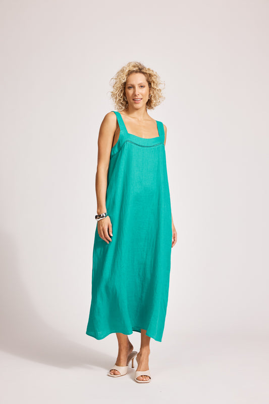 Eb & Ive - Miramar Tank Maxi Dress - Lagoon