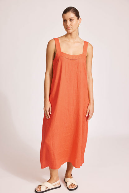 Eb & Ive - Miramar Tank Maxi Dress - Coral