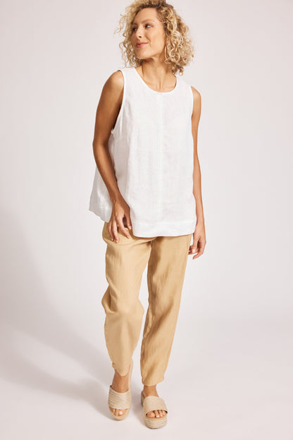 Eb & Ive - Miramar Tank Top - White