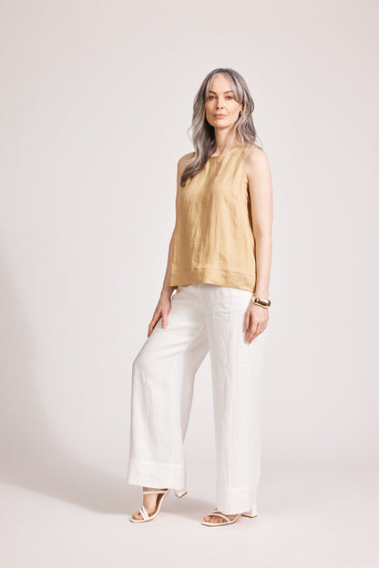 Eb & Ive - Miramar Tank Top - Camel