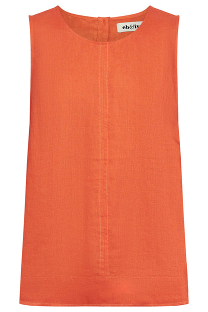 Eb & Ive - Miramar Tank Top - Coral