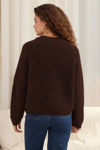 Teddy Choc Cardi