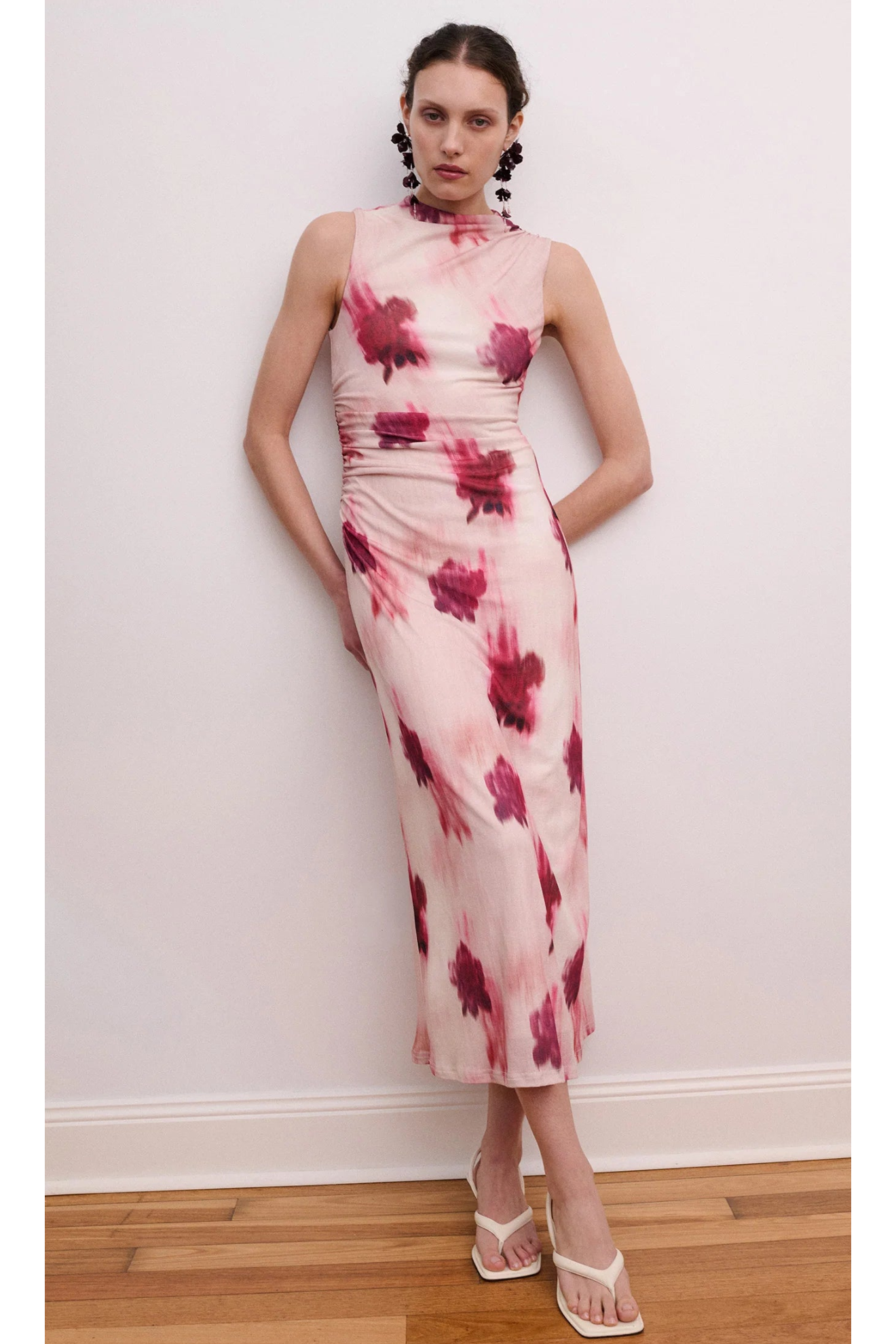 STAPLE THE LABEL - Ophyria Mesh Midi Dress