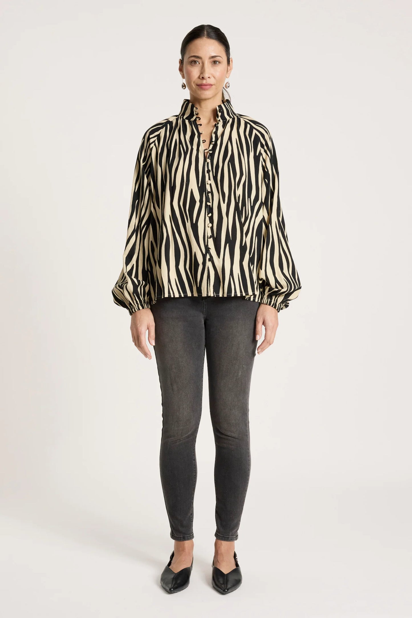 EB+IVE - Bajau Button Shirt - Savanna