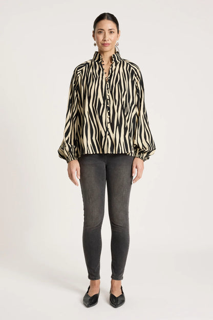 EB+IVE - Bajau Button Shirt - Savanna