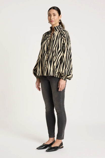 EB+IVE - Bajau Button Shirt - Savanna