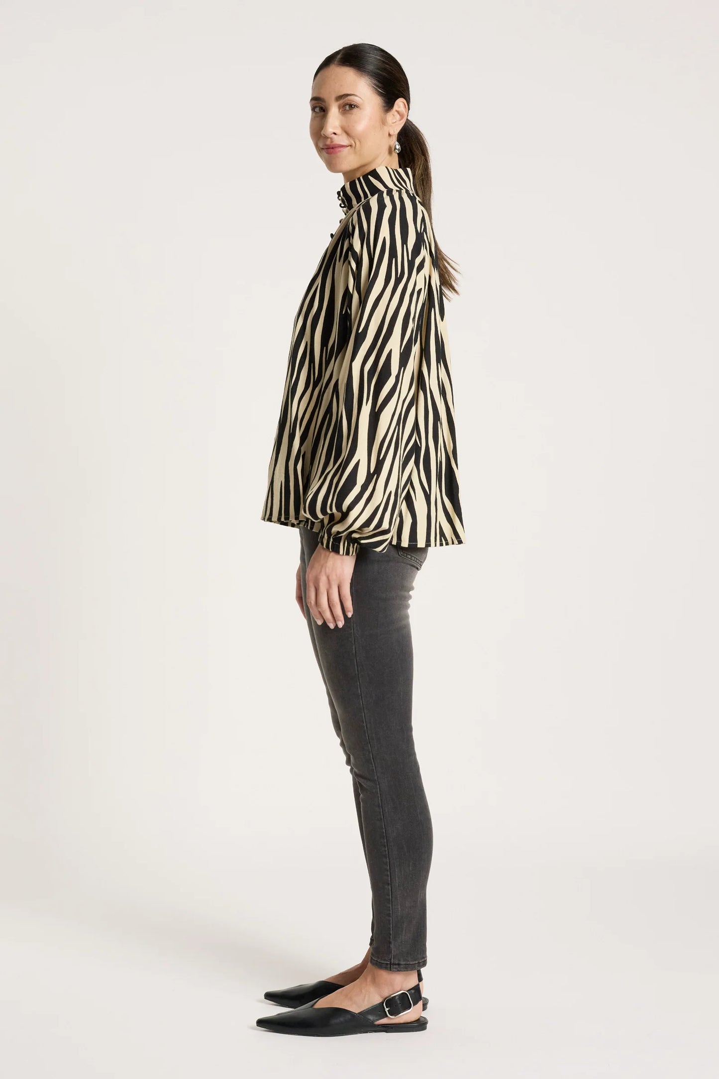 EB+IVE - Bajau Button Shirt - Savanna