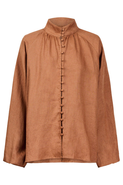 EB+IVE - Bajau Button Shirt - Clay